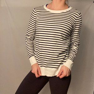 Black/White Striped Sweater